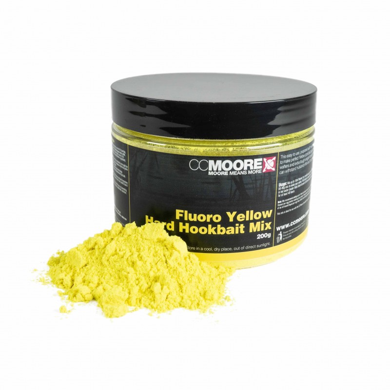 CCMoore Fluoro Yellow Hard Hookbait Mix 1kg