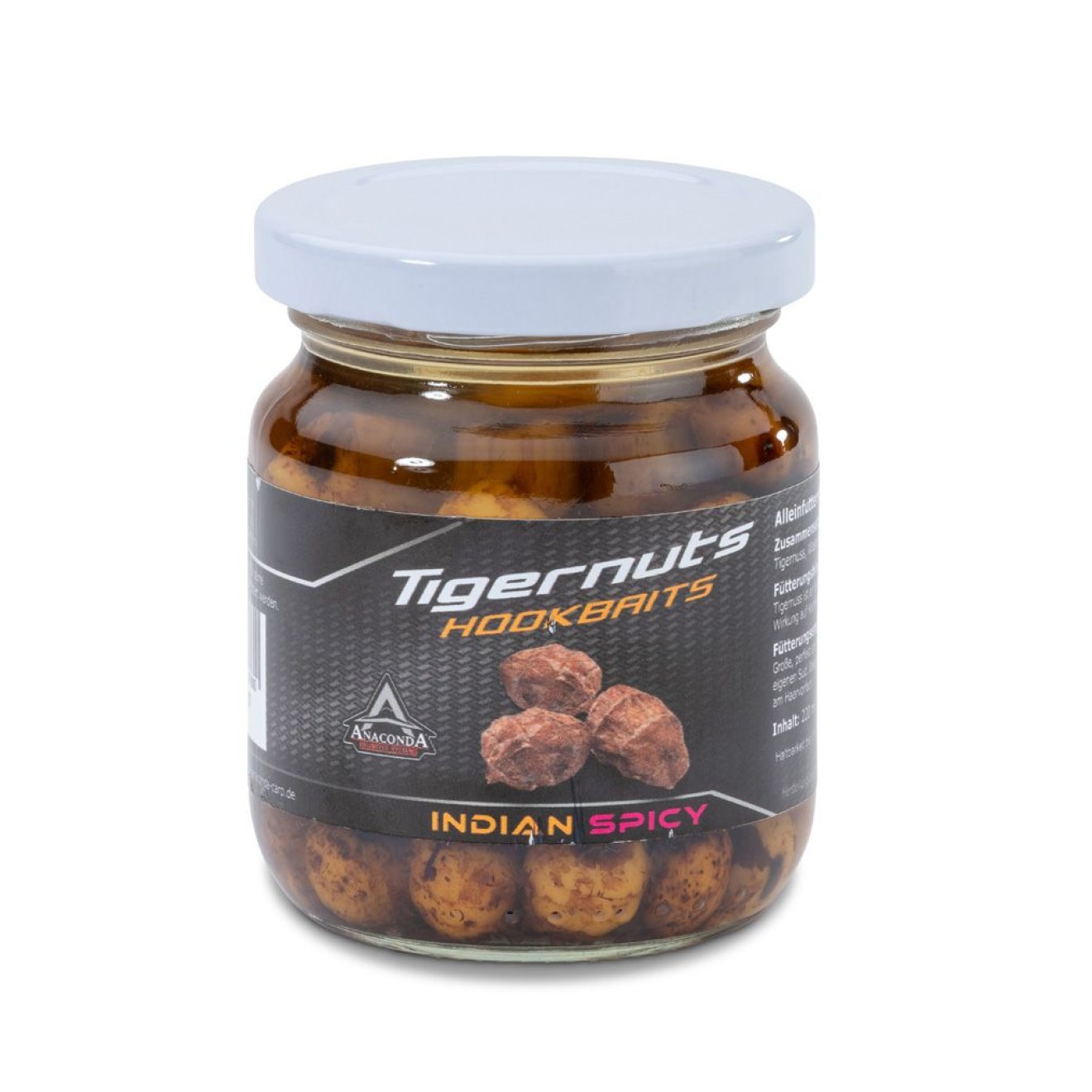 Anaconda Tigernut Hookbait 220ml/125g Indian Spice