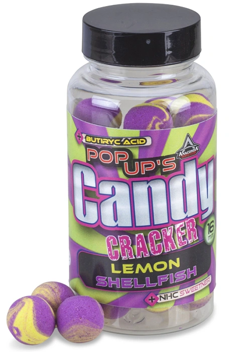 Anaconda Candy Cracker Pop Up 14mm Lemon Shellfish 55g