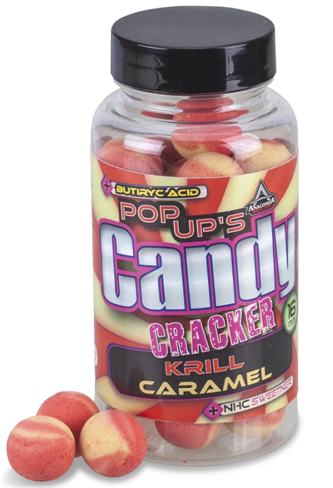 Anaconda Candy Cracker Pop Up 14mm Krill Caramel 55g