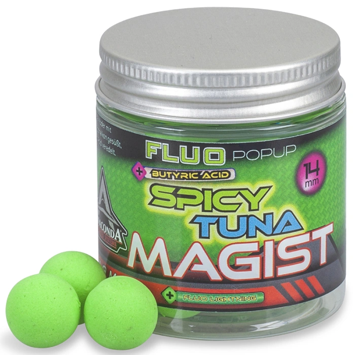 Anaconda Magist Fluo Pop Up 14mm Green Spicy Tuna 25g