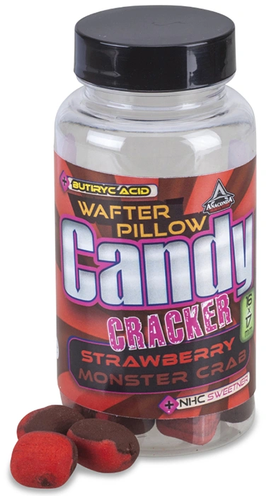 Anaconda Candy Cracker Pop Up 14mm Strawberry Silkworm 55g