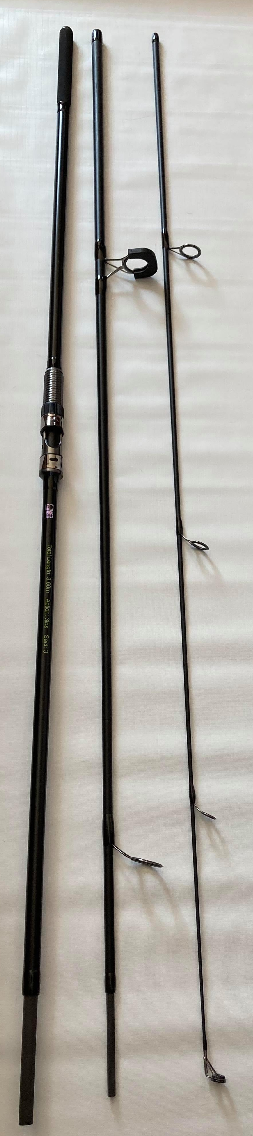 CCC Carp Rod 12ft 3 sections 3lb