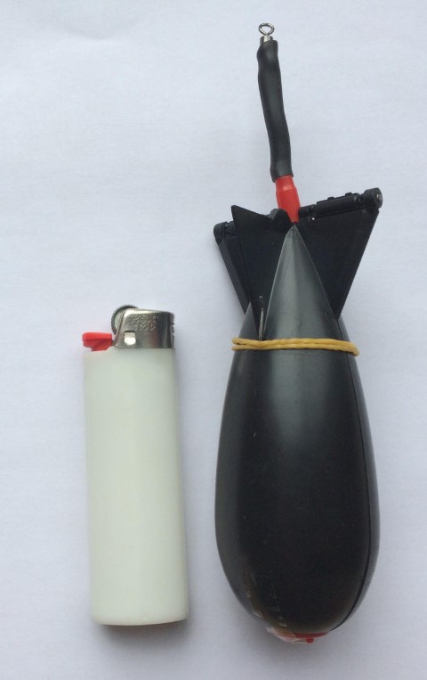 CCC Rocket Feeder Small Black (11 cm) - Click Image to Close