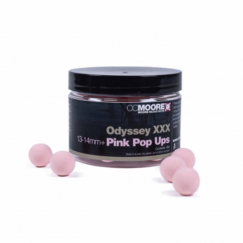 CCMoore Odyssey XXX + Pink Pop ups 13-14mm