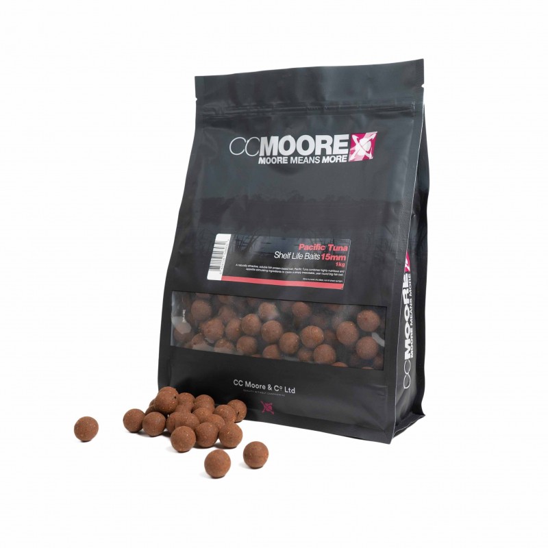 CCMoore Pacific Tuna Shelf Life Boilies - 24mm 1kg - Click Image to Close