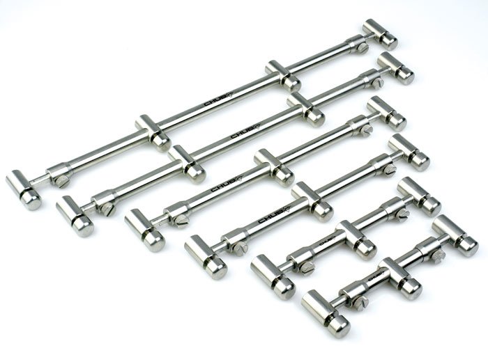 Chub Precision Stainless Steel Adjustable 2 Rod Buzz Bars