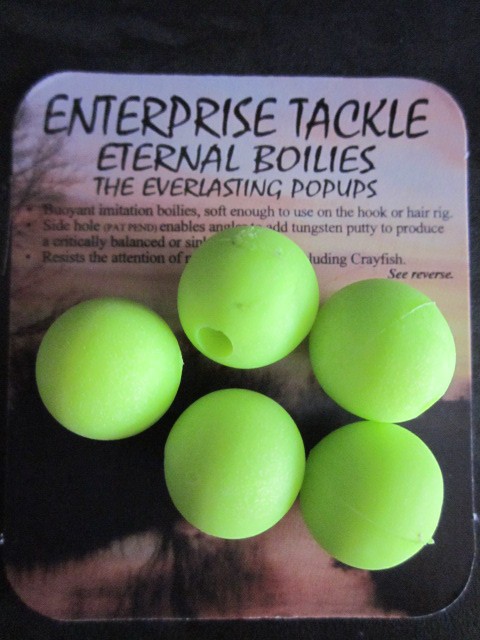 Enterprise Tackle Eternal Boilies 15mm Fluoro Yellow