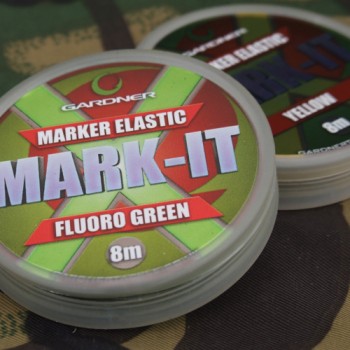 Gardner Marker Elastic (8m) Fluoro Green