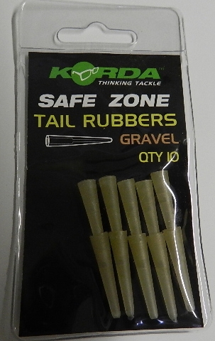 Korda Safe Zone Gravel Tail Rubbers