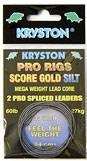 Kryston Spliced Lead Core Leader - Score Gold Silt