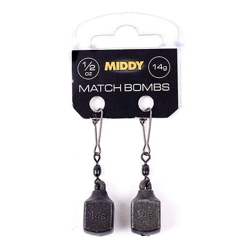 MIDDY Square Match Bombs 2pc pkt 1/4 oz (7g)