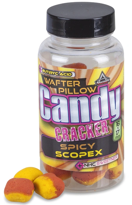 Anaconda Candy Cracker Wafter/Pillow 14x15mm Spicy Scopex 55g