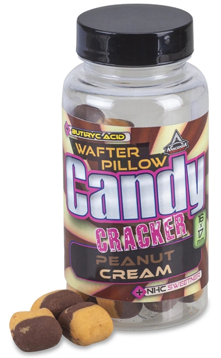 Anaconda Candy Cracker Wafter/Pillow 14x15mm Peanut Cream 55g